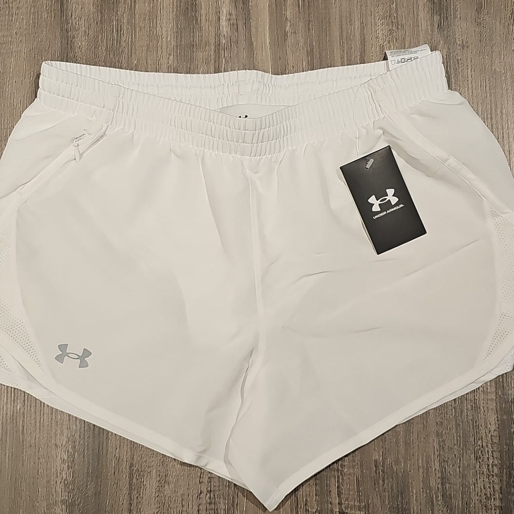 Under Armour White Shorts